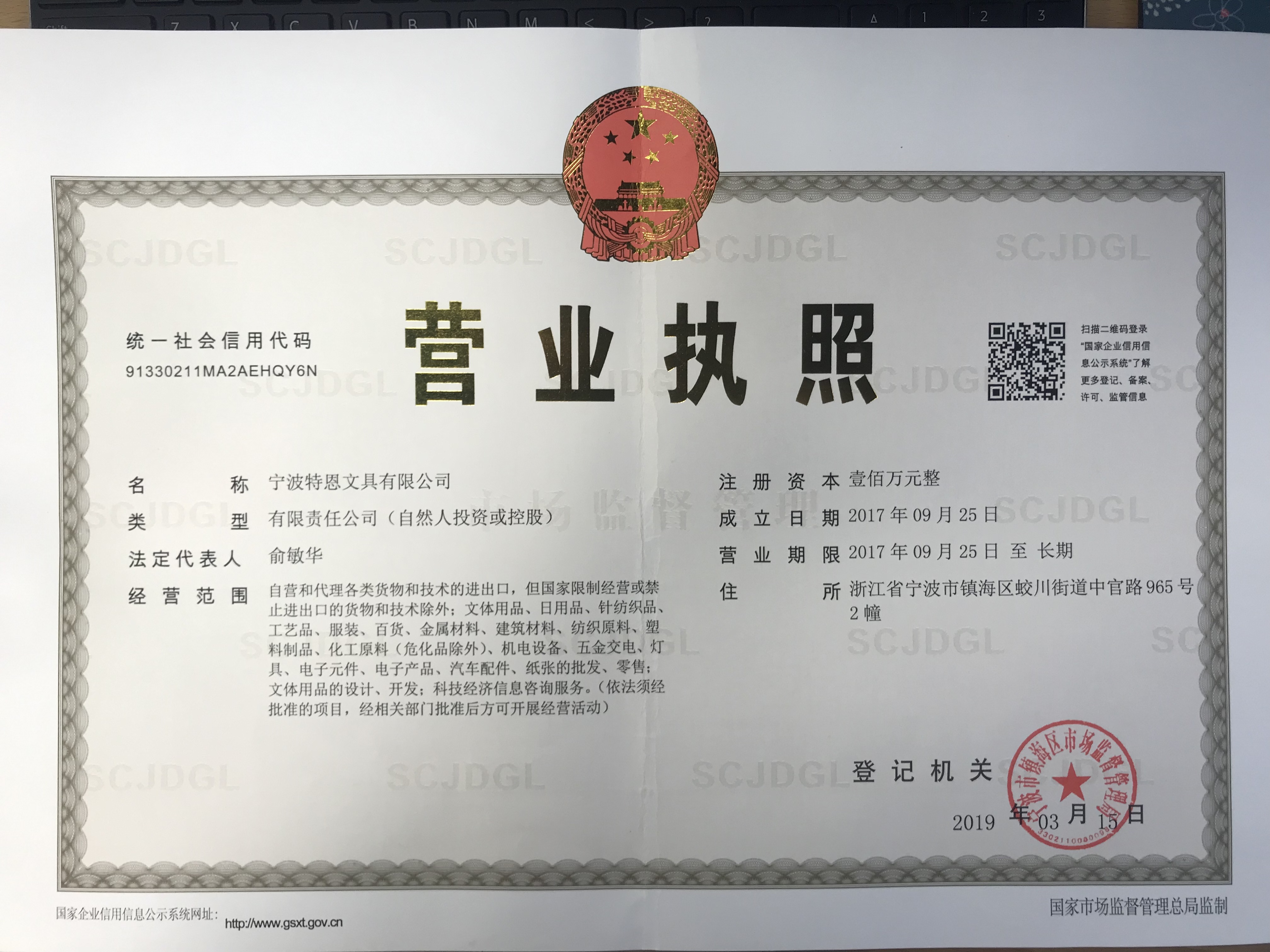 Business License