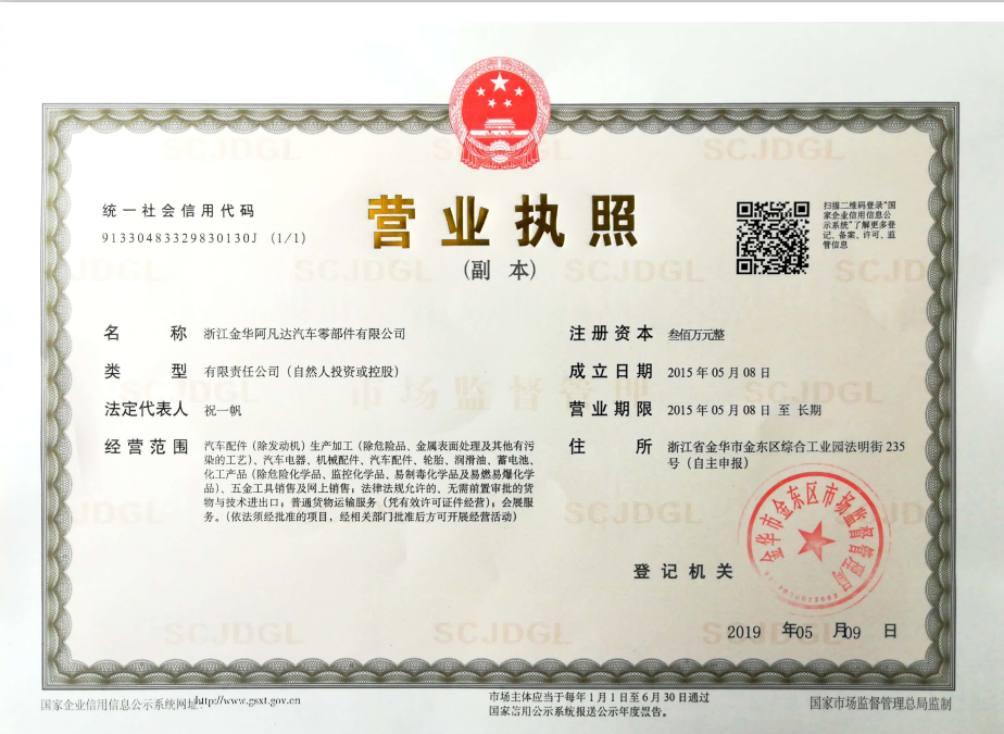 Business License